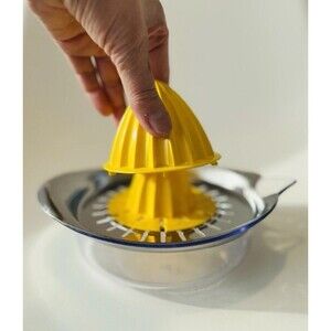 Vintage Ikea Spritta Citrus Juicer Squeezer Stainless Steel Design Carl Öjerstam